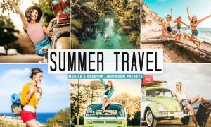 Summer Travel Mobile & Desktop Lightroom Presets
