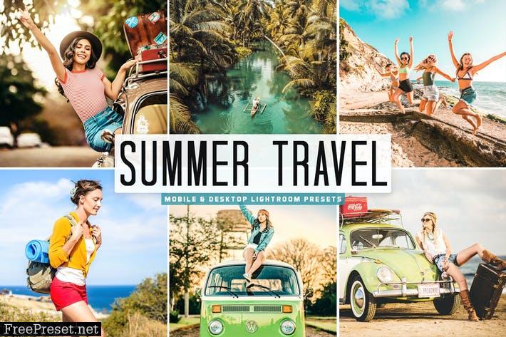 Summer Travel Mobile & Desktop Lightroom Presets