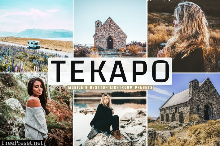 Tekapo Mobile & Desktop Lightroom Presets