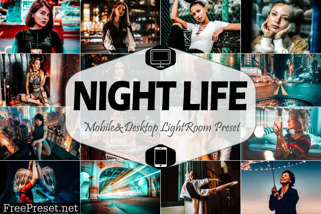 10 Night Life Mobile & Desktop Lightroom 4220921