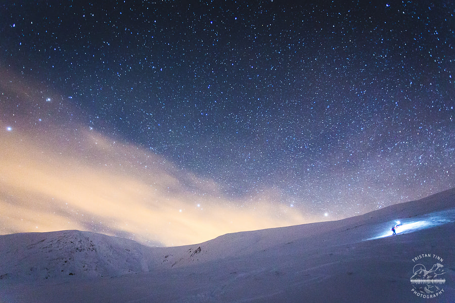 Upwards under the stars, Helvellyn by Tristan Tinn on 500px.com