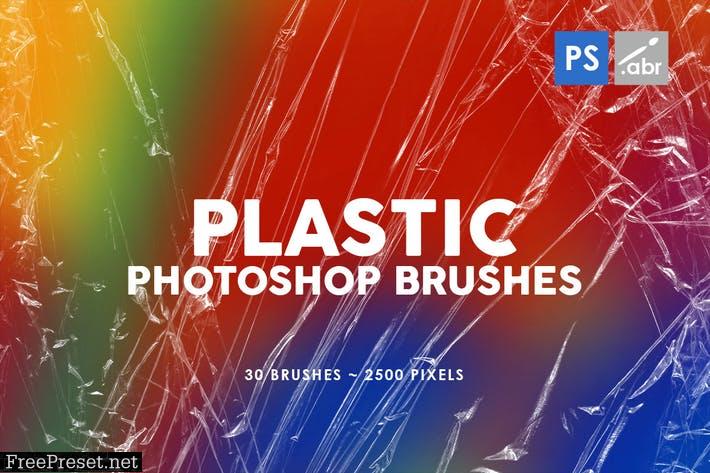 30 Plastic Photoshop Stamp Brushes | 02 HT65WUY