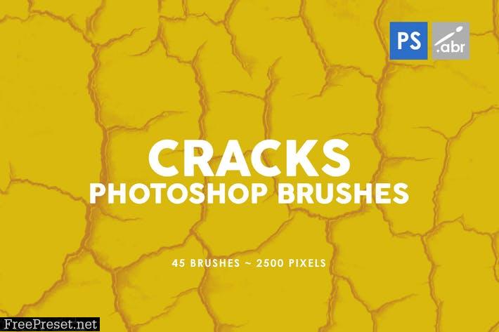 45 Cracks Photoshop Stamp Brushes PQDH8KJ