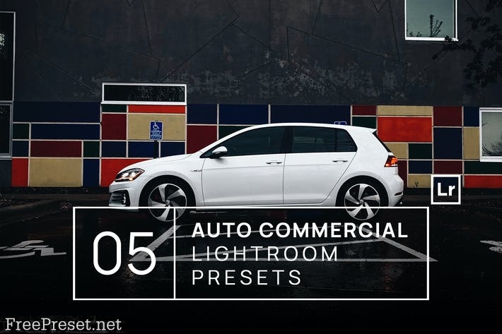 5 Auto Commercial Photography Lightroom Presets