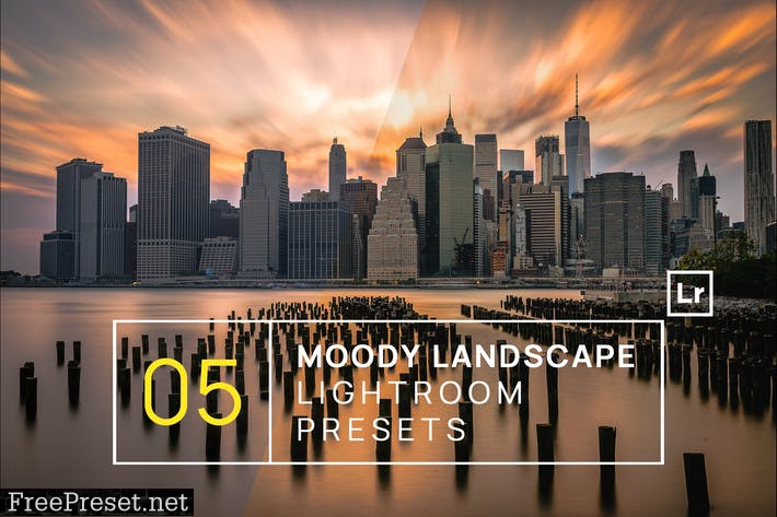 5 Moody Landscape Lightroom Presets + Mobile