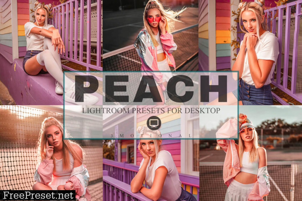 6 Peach Lightroom Presets 4208798