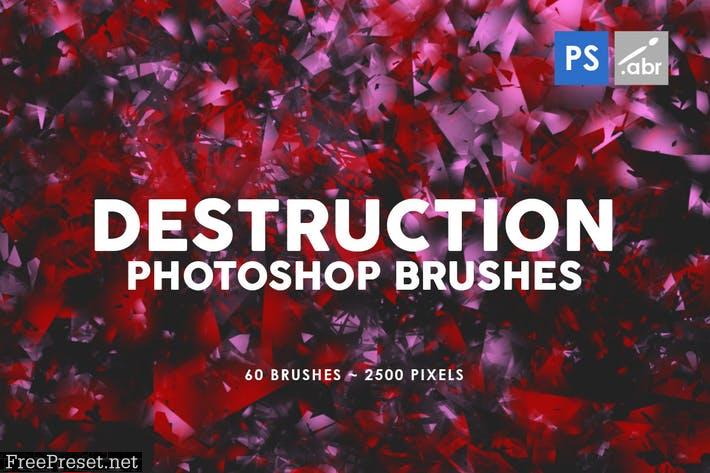 60 Destruction Photoshop Stamp Brushes