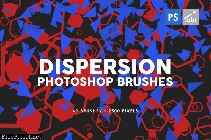 60 Dispersion Photoshop Stamp Brushes FSXTY4B