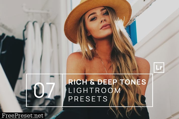 7 Rich & Deep Tones Lightroom Presets