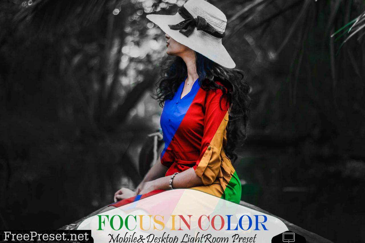 8 Focus in Color Mobile Lightroom Preset 4220889