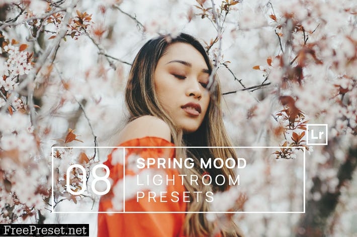 8 Spring Mood Lightroom Presets