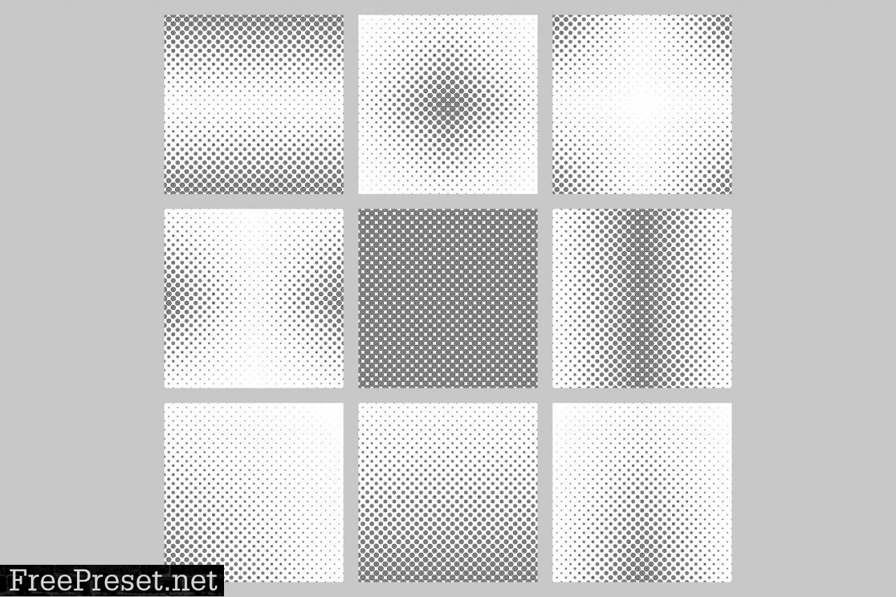 9 Monochrome Patterns