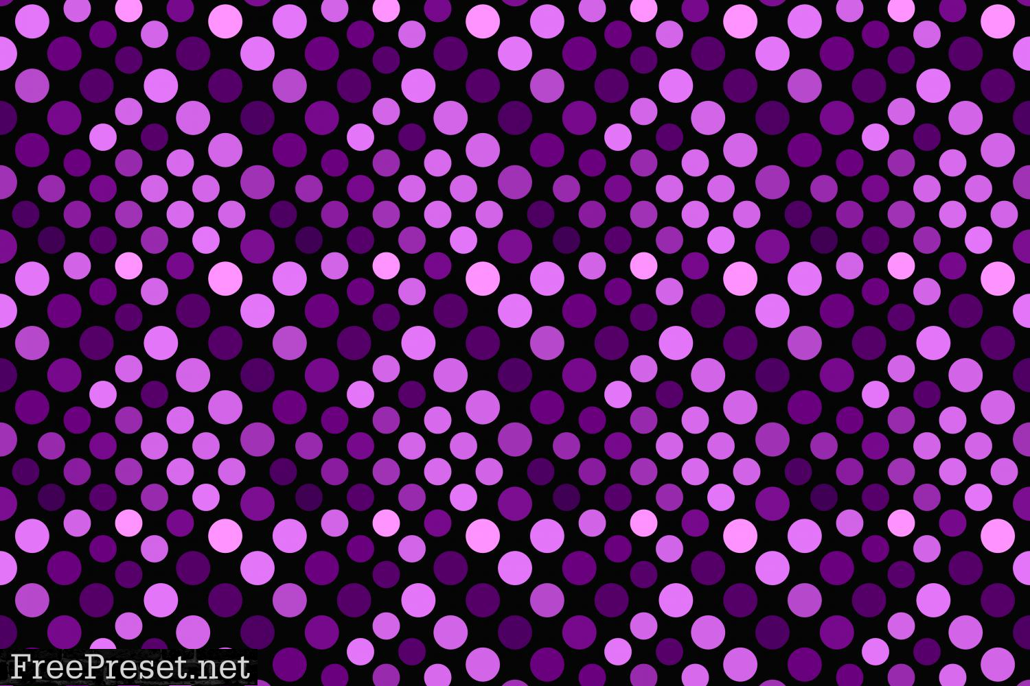 Seamless Purple Dot Pattern