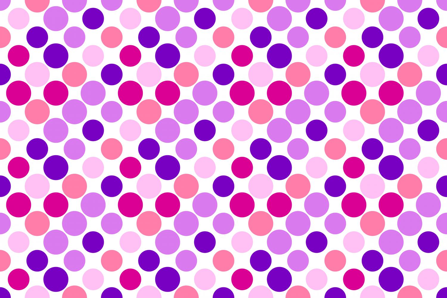 Seamless Colorful Dot Pattern