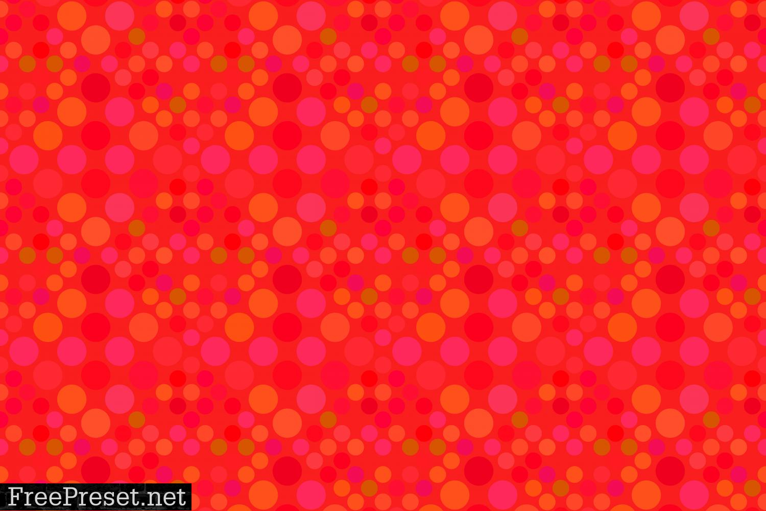 Seamless Red Dot Pattern