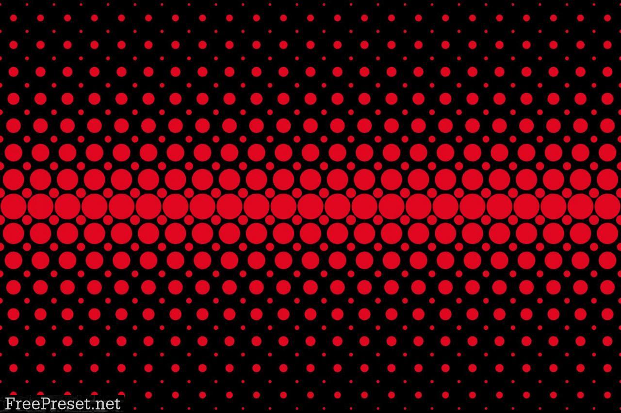 Abstract Halftone Pattern