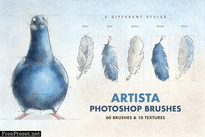 Artista Photoshop Brushes  XLAKY7T