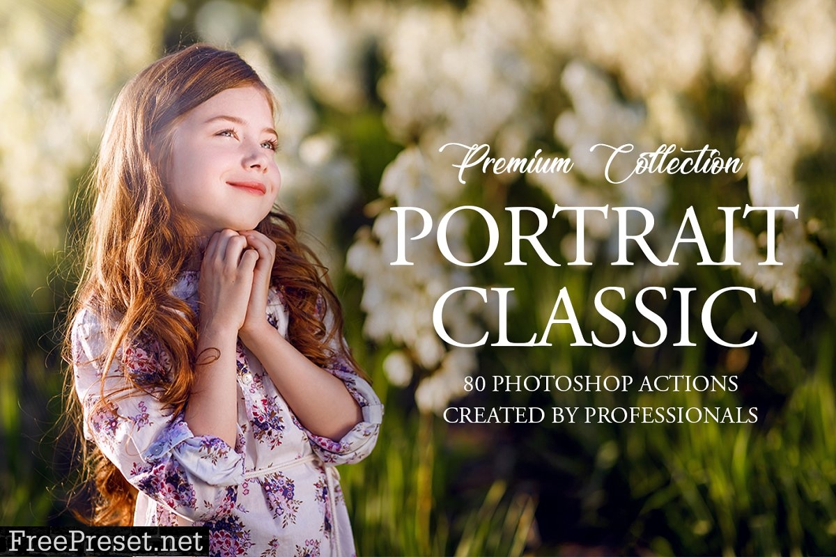 Classic Portrait Photoshop Actions 3545232