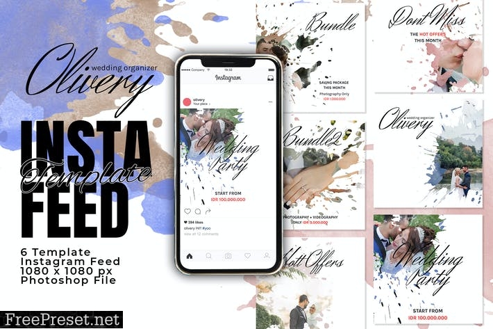 Clivery Instagram Feed Post Template YQZDWPN