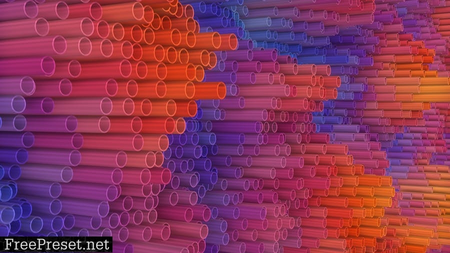 Colorful Tubes Backgrounds SSDSQFG