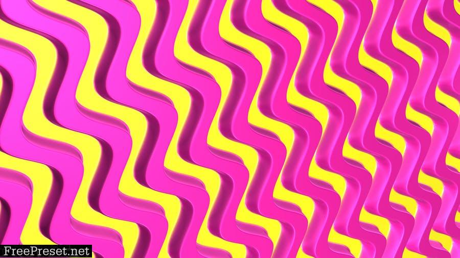 Colorful Waves Backgrounds CQKRHEA