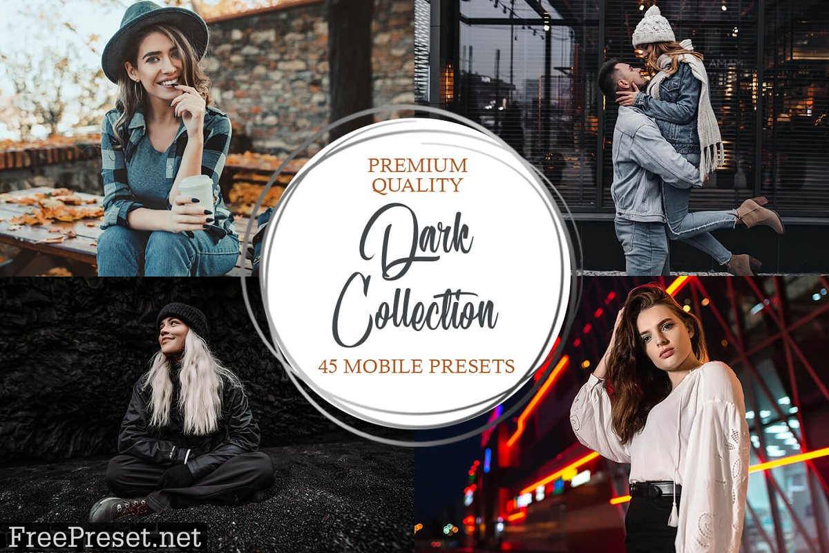 Dark Collection Mobile Presets 4906780