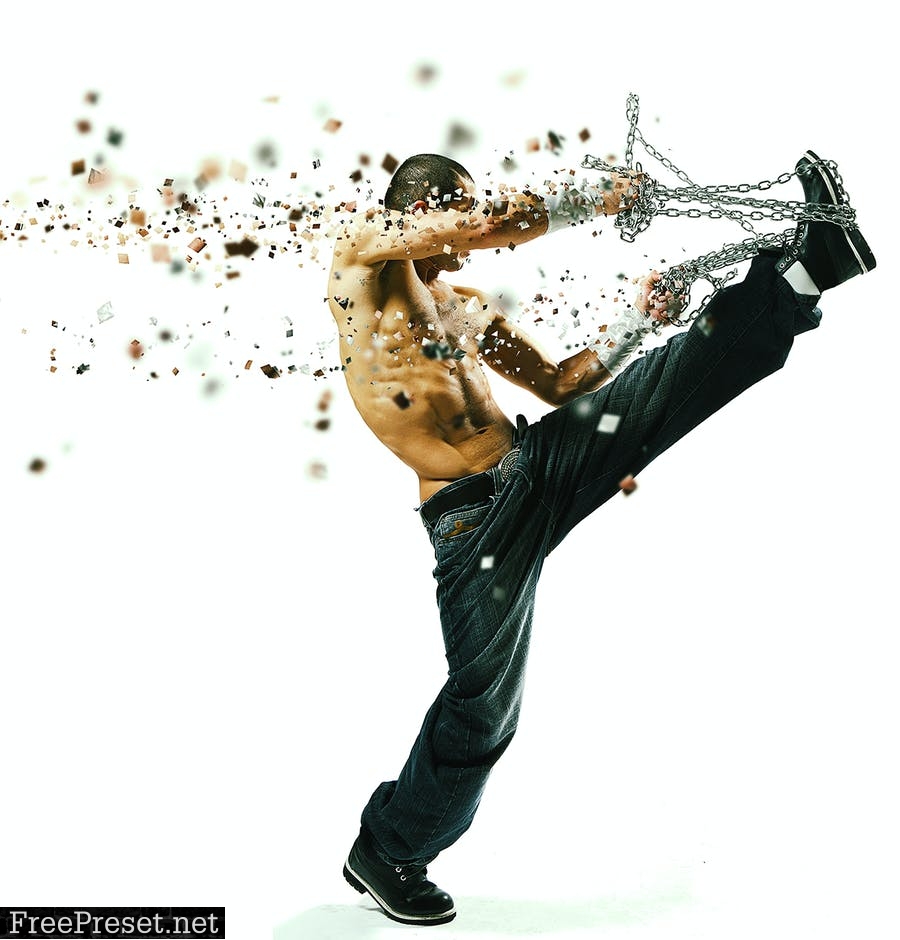 Dispersion Photoshop Action