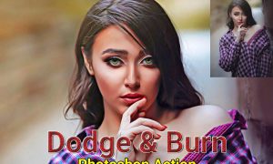 Dodge & Burn Photoshop Action 4818064