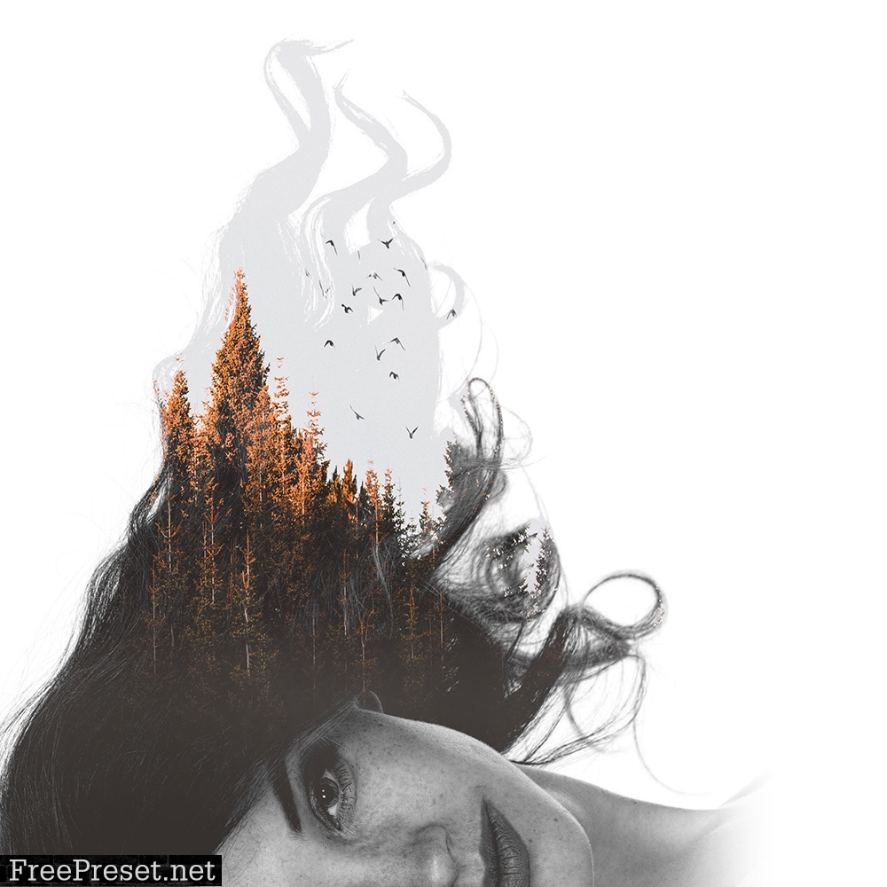 Double Exposure Photoshop Action-2 26277135