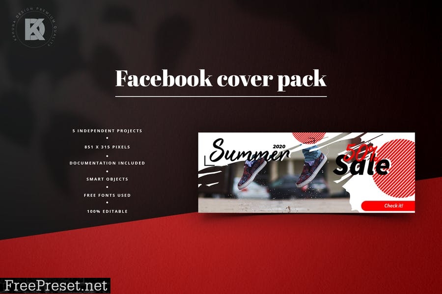 Facebook Cover Pack 3EKLPSF