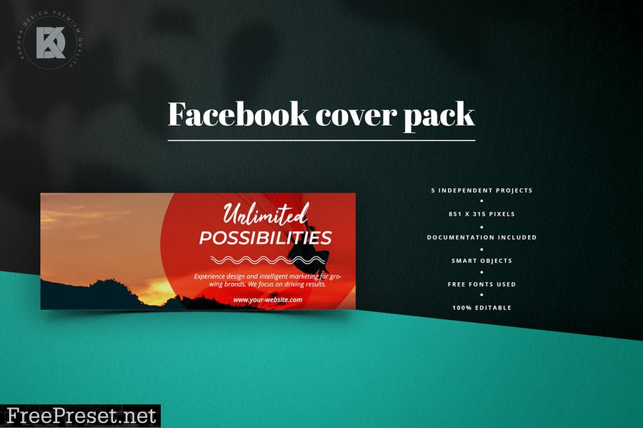 Facebook Cover Pack MLNT56C