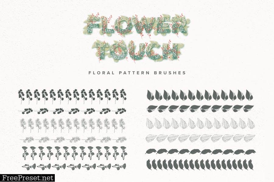 Flower Touch Procreate Brushes QX4MFBV