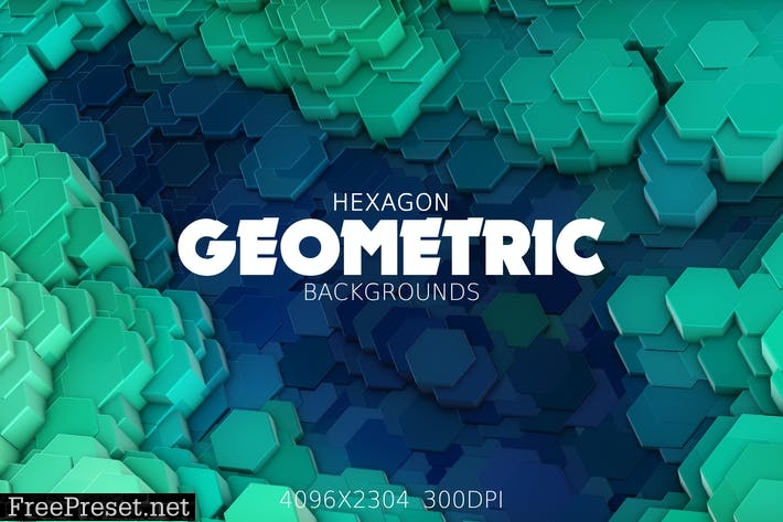 Hexagon Geometric Backgrounds 7G4HZ33