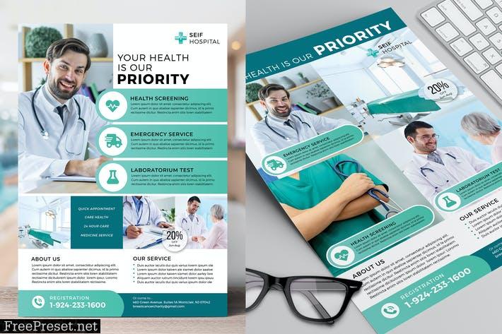 Hospital Flyer Template