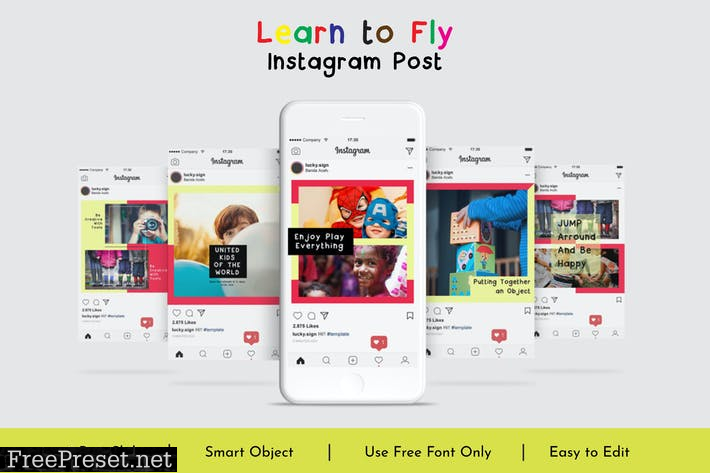 Learn to Fly Instagram Post Vol.13 PA7HZLN