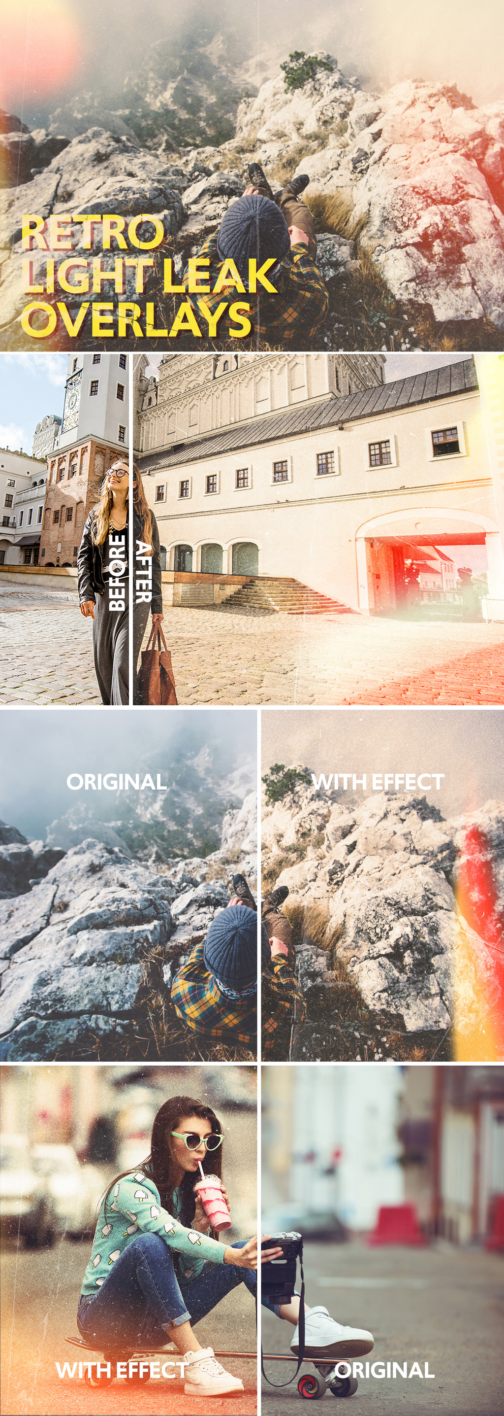 Light Leaks Overlay Bundle 343613821