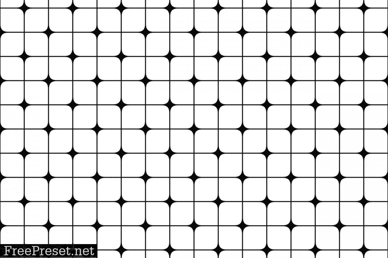 Monochrome Geometrical Pattern