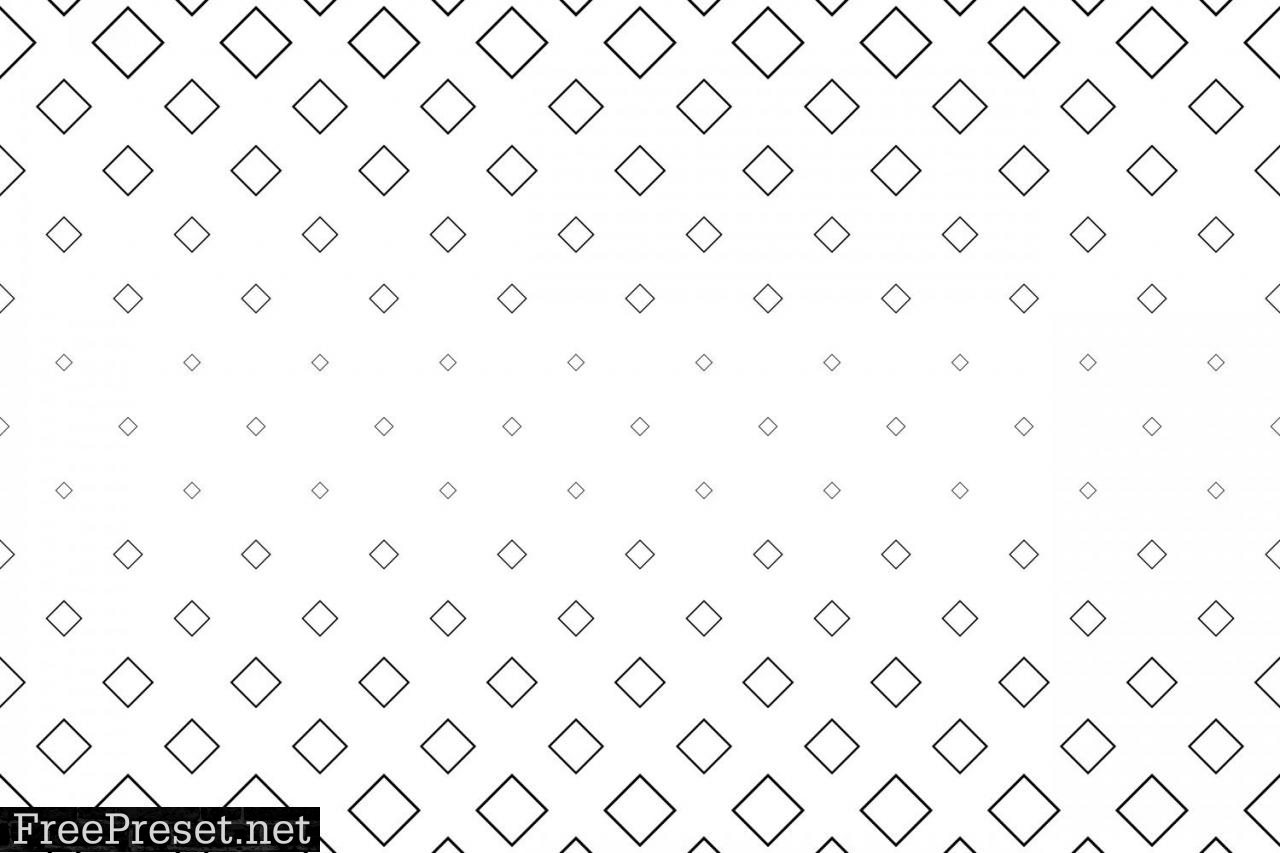 Monochrome Geometrical Pattern