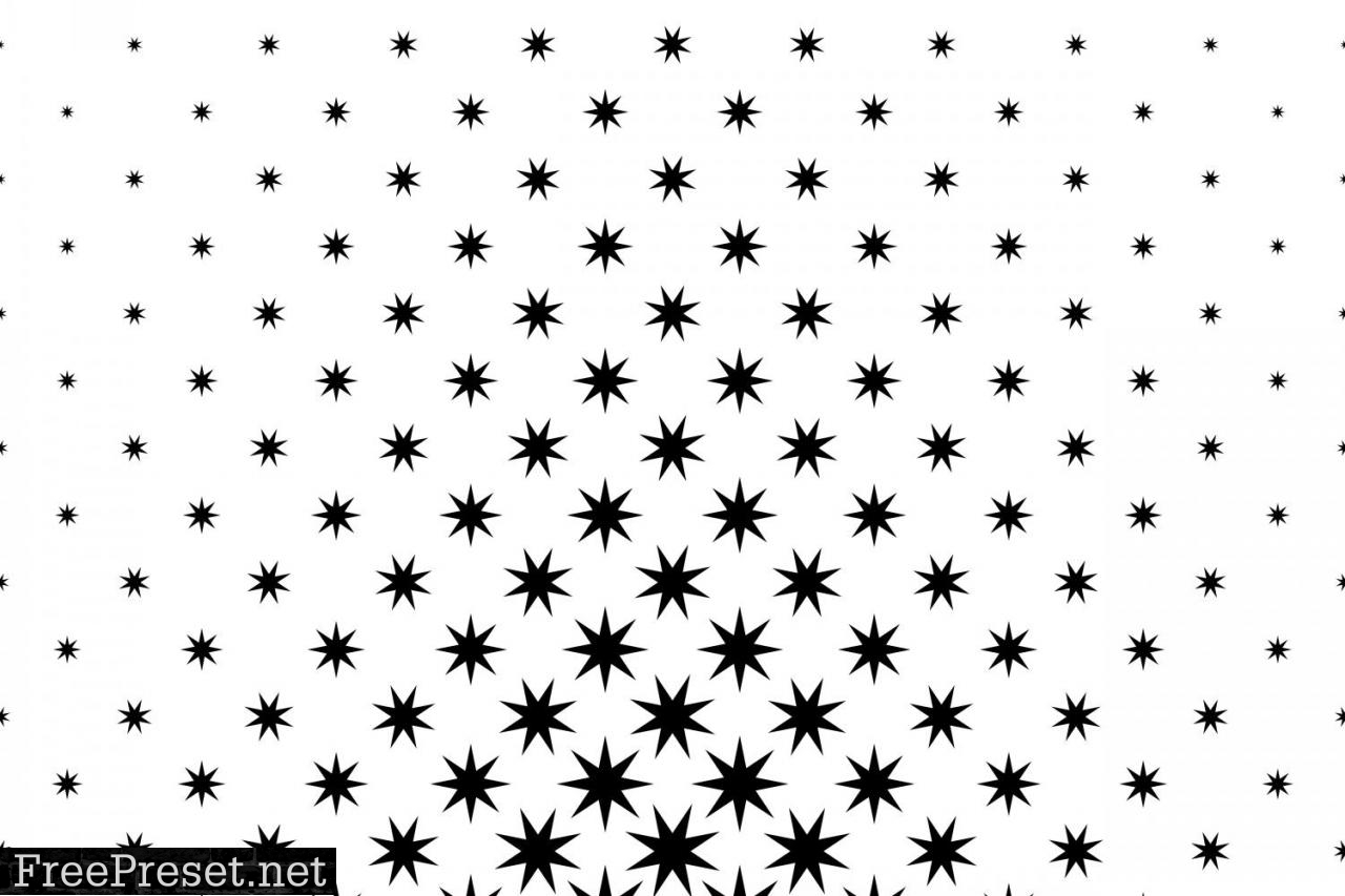 Monochrome Geometrical Pattern