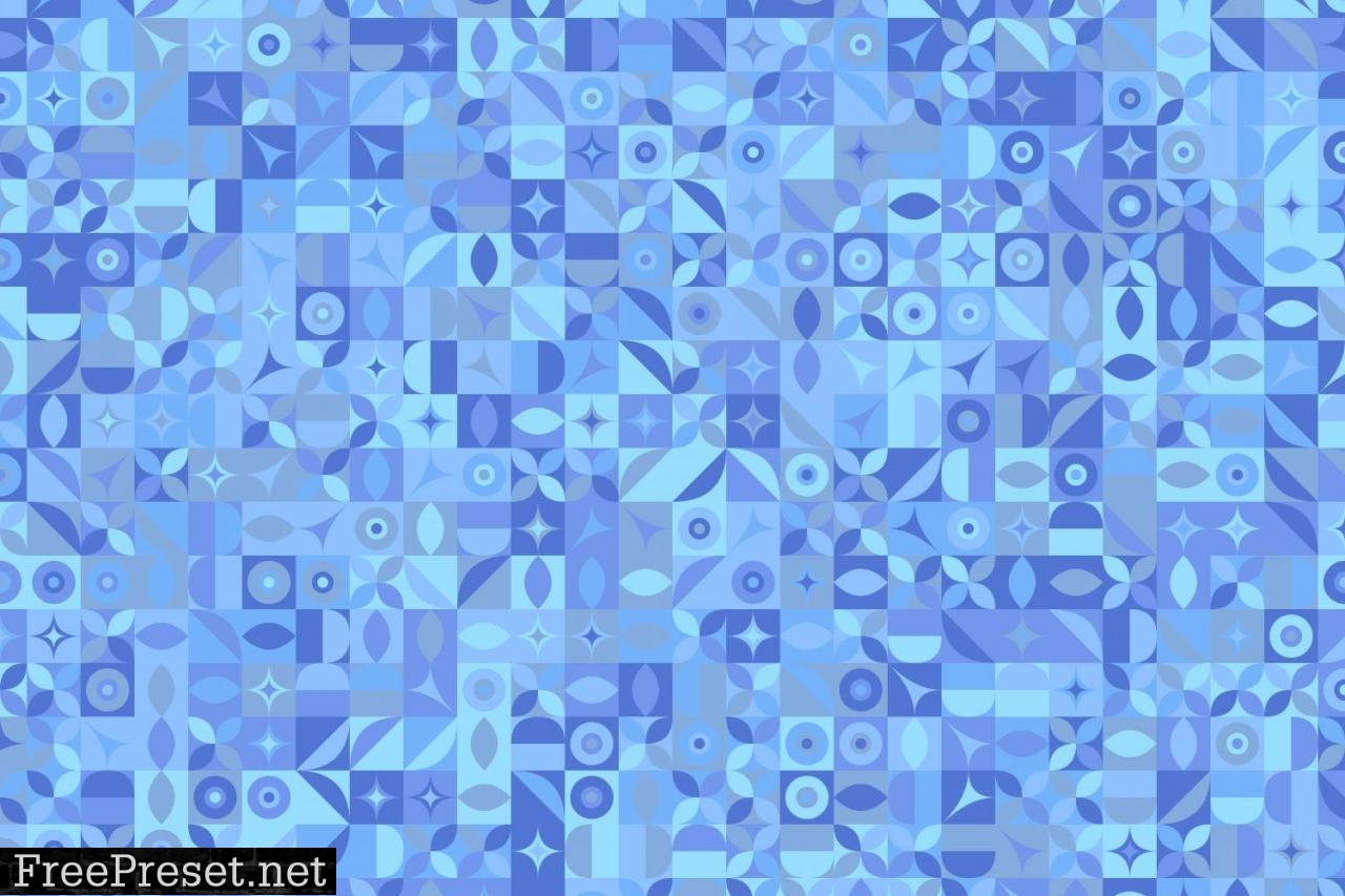 Mosaic Tile Pattern Background