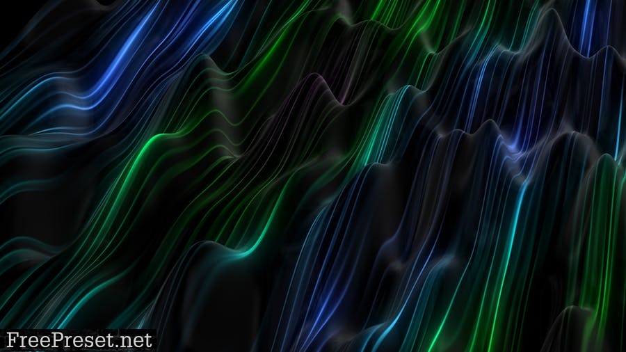 Neon Waves Backgrounds S277VS9
