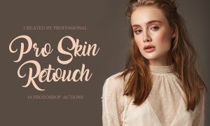 Pro Skin Retouch Photoshop Actions 4548028