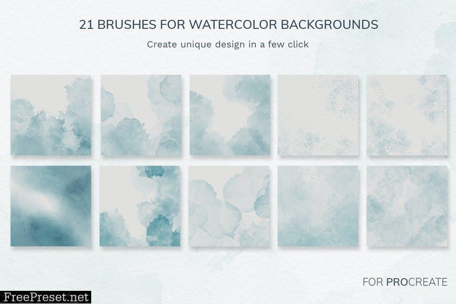 Procreate watercolor brush set 62Y5AUQ