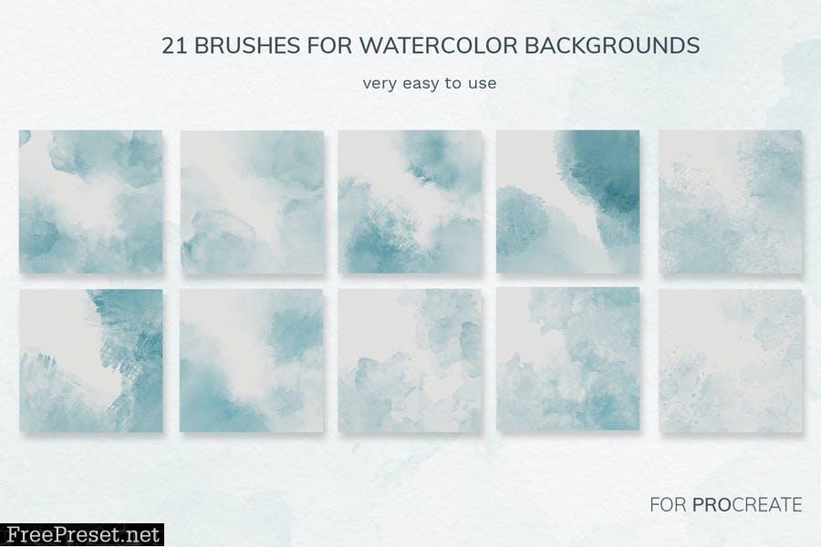 Procreate watercolor brush set 62Y5AUQ