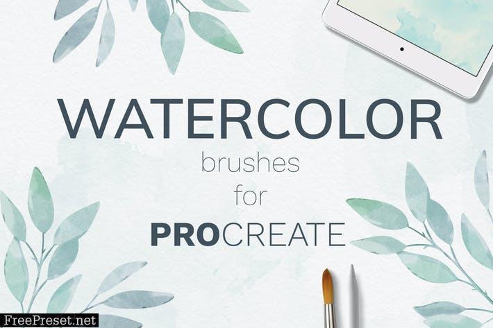 Procreate watercolor brush set 62Y5AUQ