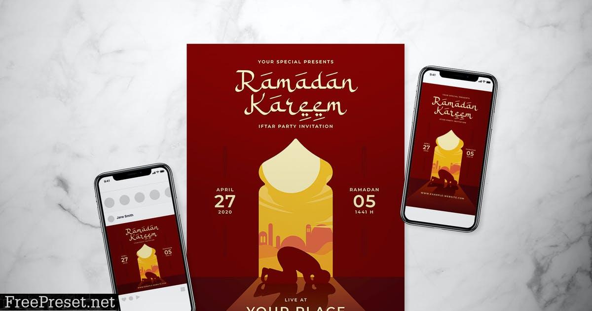 Ramadan Flyer Set