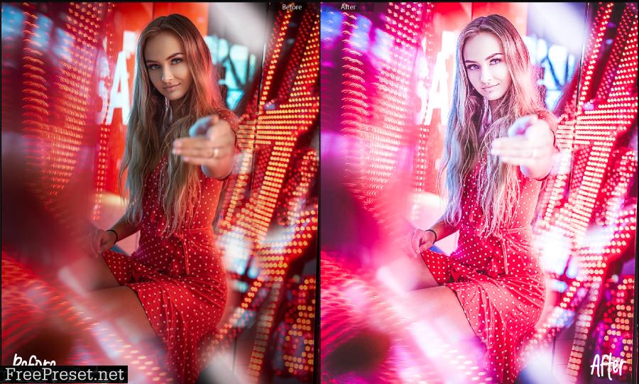 Real Neon Lightroom Presets 26453797