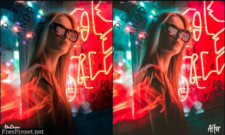 Real Neon Lightroom Presets 26453797