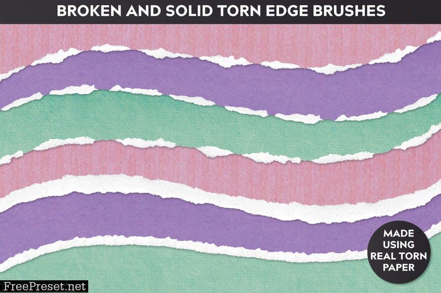 Rip It Up! - Torn Edge Brushes A668Z6R