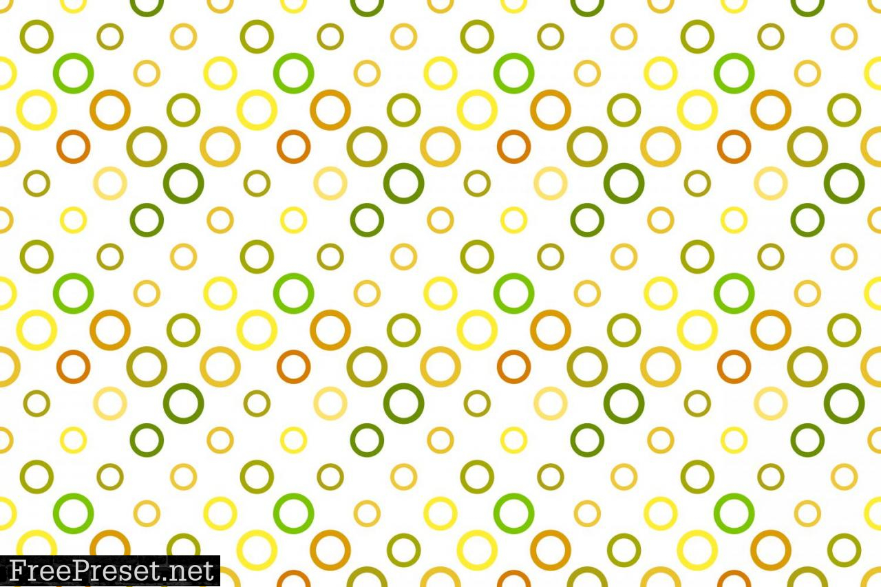 Seamless Colorful Circle Pattern